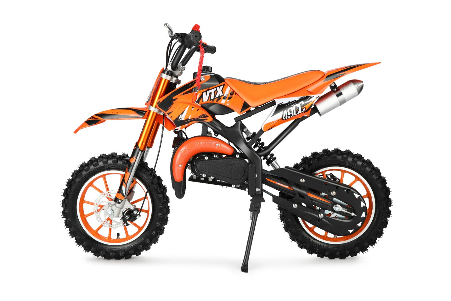 50 cc DIRT BIKE (SINGLE EXHAUST)